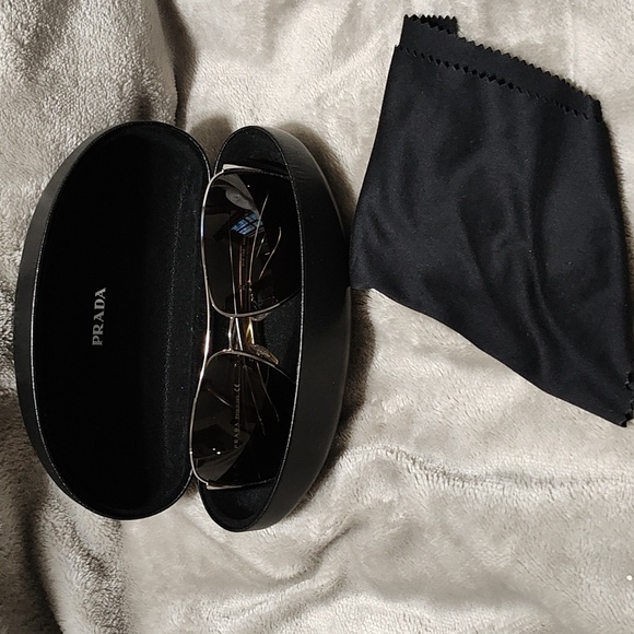 Prada Aviator Unisex Sunglasses Vintage Y2K - Picture 1 of 16